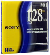 Sony Magneto Optical Disk 3.5  128MB single pack (EDM128C)